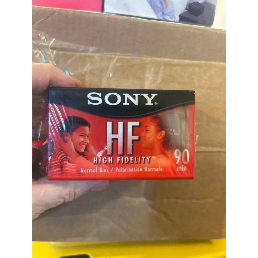 Sony HF 90 High Fidelity Blank Audio Cassette Tapes Type I Normal Bias 3‎ Pack